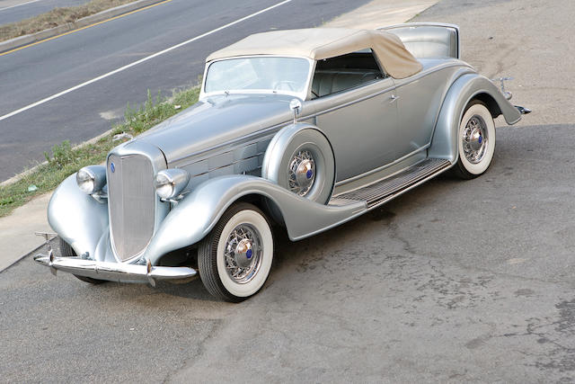 1935 Lincoln Model K Convertible Coupe by LeBaron