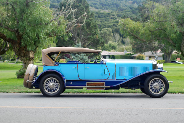 1927 Isotta-Fraschini Model 8ASS Five Passenger Dual Cowl Phaeton