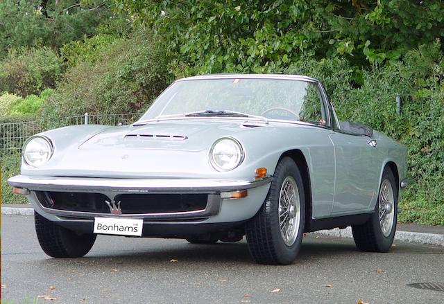 1969 Maserati Maserati Mistral 4.0-Litre Spyder