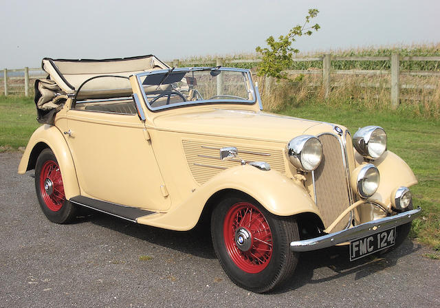 1937 Frazer Nash-BMW Type 319/2 Cabriolet