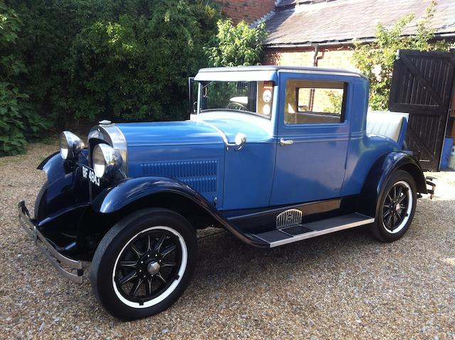 1929 Essex Super Six Doctor's Coupe