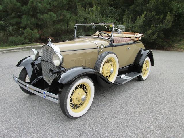 1931 Ford Model A Roadster Deluxe