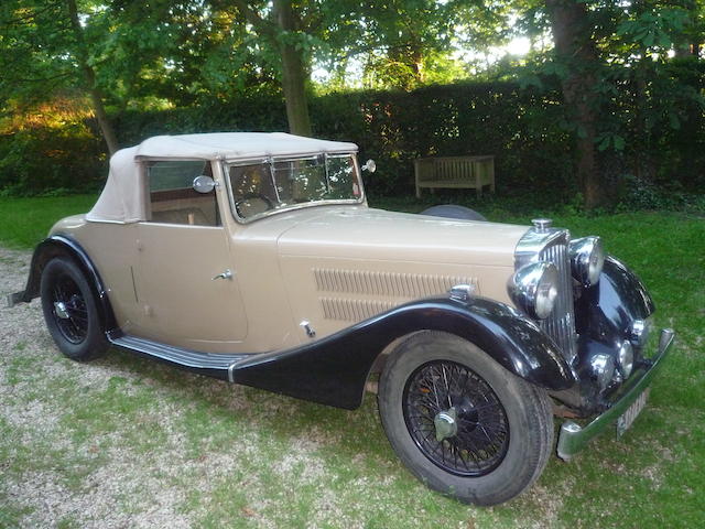 1938 AC 16/60hp Drophead Coupé