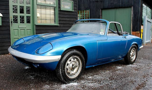 1967 Lotus Elan S3 SE Drophead Coupé Project