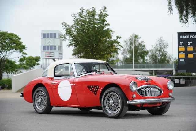 1963-64 Austin-Healey 3000 Mark III Lightweight Works Rally Two-Seat Hardtop Coupe