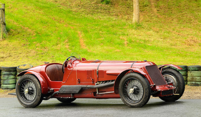 1929-30-Type Maserati V4 Sedici Cilindri By Hartley Formule Libre Grand Prix Racing Two-Seater