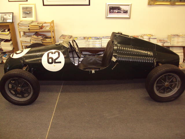 Property of a deceased's estate c.1950 Cooper Formula 3 Single-Seater