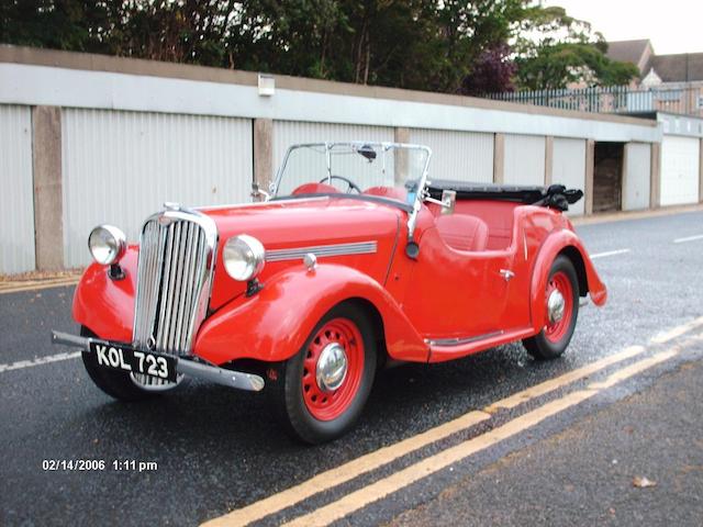 1950 Singer Nine 4AB Roadster