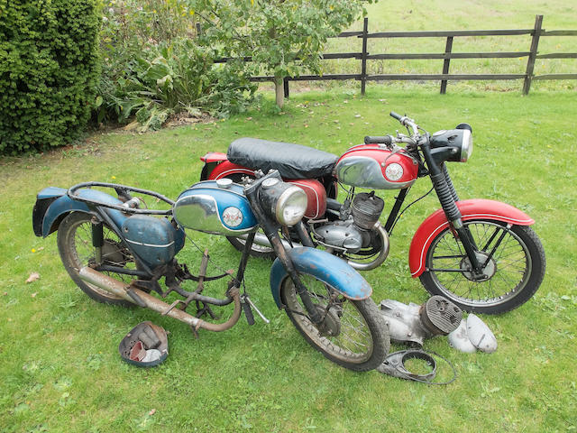 1967/1970 BSA 172cc Bantams x2