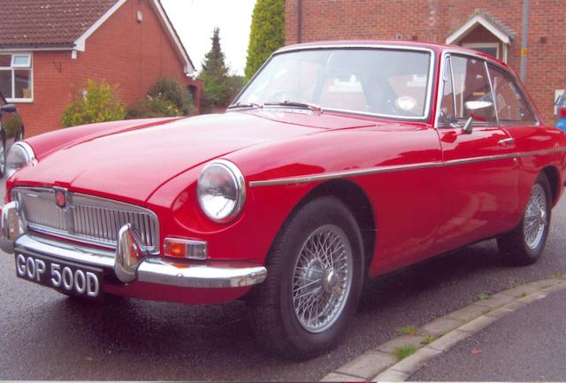 1966 MGB GT Coupé