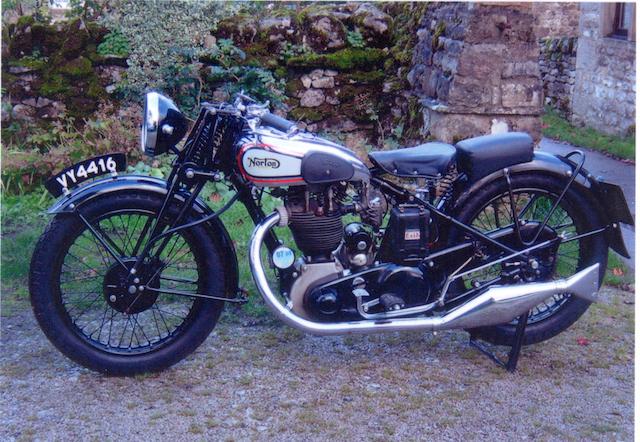 1933 Norton 490cc Model 18