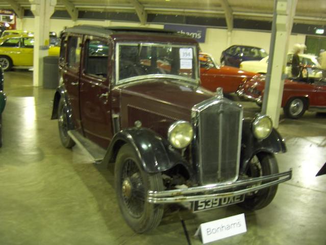 1932 Wolseley Hornet Saloon