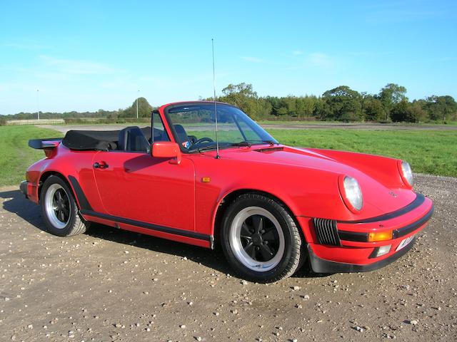 1984 Porsche 911 3.2-Litre Carrera Cabriolet