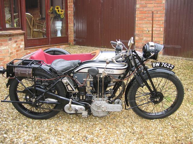 c.1925 Norton 490cc ‘Model 18’ Motorcycle Combination