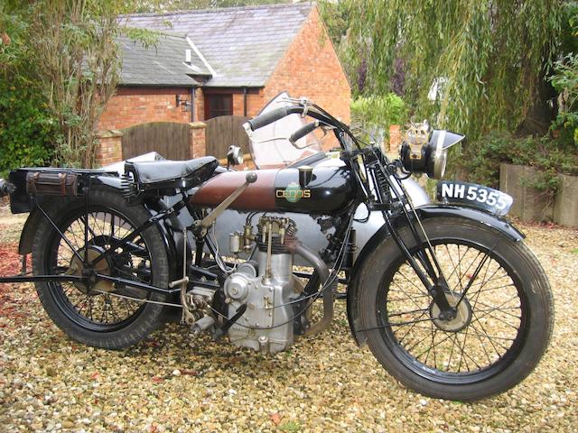 1924 Cedos 348cc Motorcycle Combination