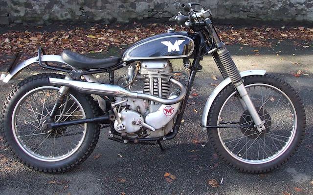 1957 Matchless 350cc G3C Trials