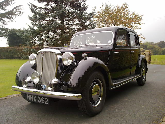 1948 Rover P3 75 Saloon