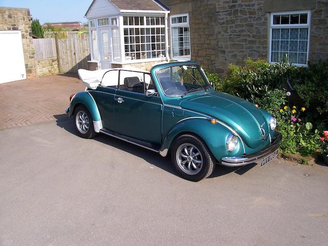 1973 Volkswagen 'Beetle' Cabriolet