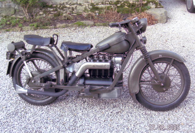 1956 Nimbus 746cc Four Military Motorcycle