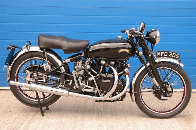 1951 Vincent 998cc Black Shadow