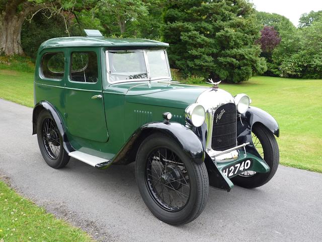 1930 Austin 7hp Swallow Mark I Saloon