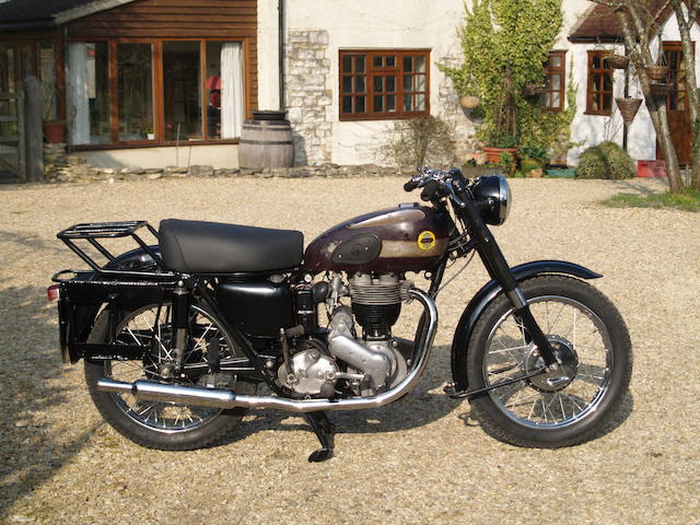 1954 Ariel 500cc VH Red Hunter