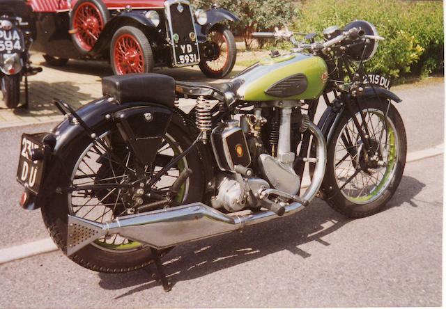 1938 BSA 496cc Empire Star