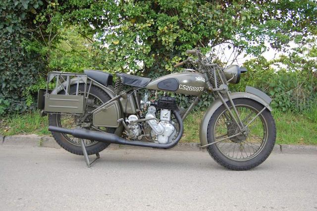 1944 Norton 490cc Model 16H Military Motorcycle