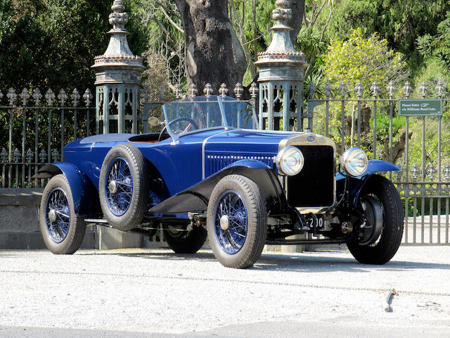 1922 Delage CO2 4½-litre Six Cylinder OHV Dual Cowl Tourer