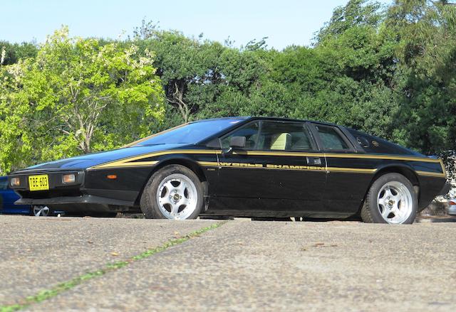 1979 Lotus Esprit S2 JPS Edition