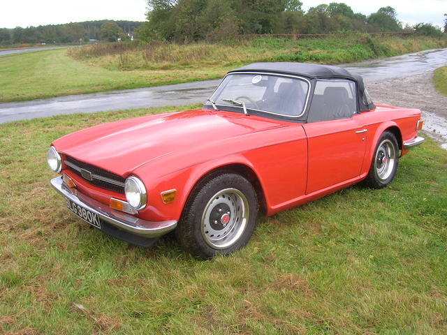 1971 Triumph TR6 Roadster