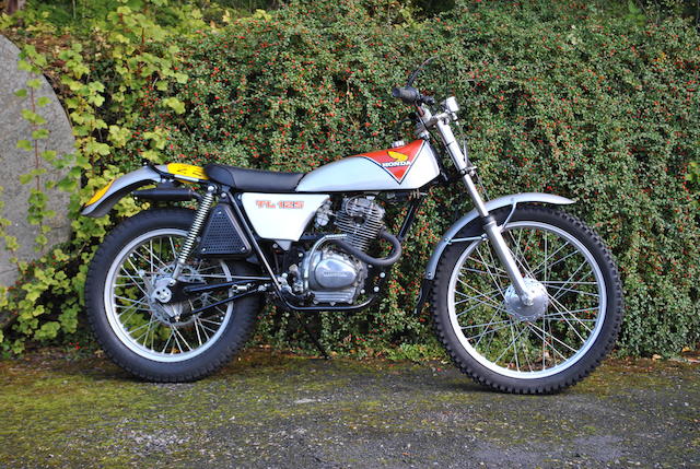 1974 Honda TL125 Trials Motorcycle