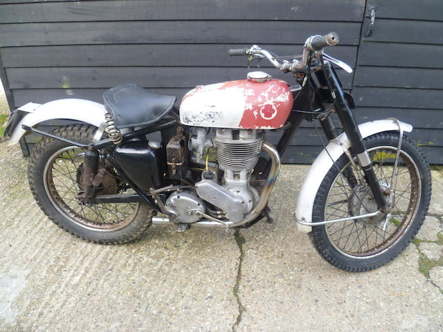 1956 Ariel 499cc HT5 Trials Motorcycle