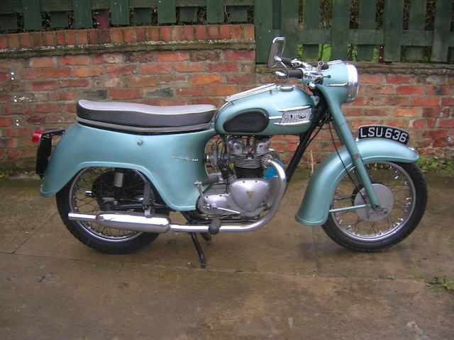 c.1958 Triumph 349cc Twenty One (3TA)