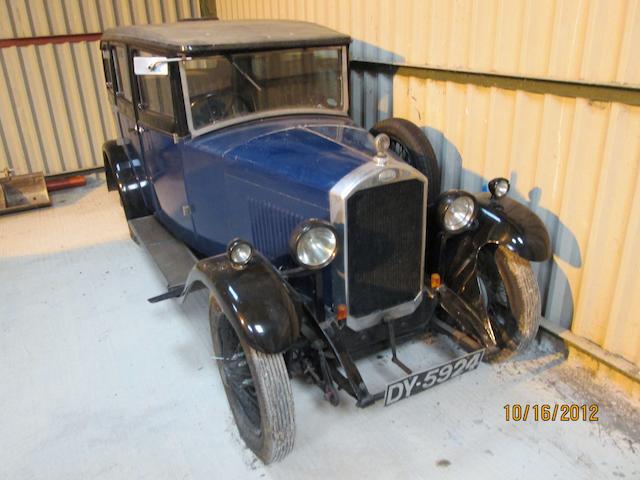 1929 Humber 9/28hp Saloon