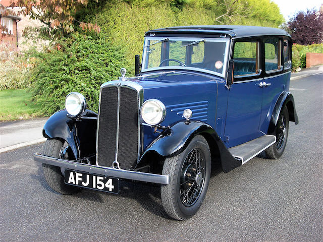 1934 B.S.A. 10hp  Mulliner Saloon