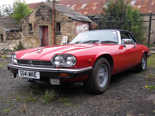 1990 Jaguar XJ-S V12 Convertible