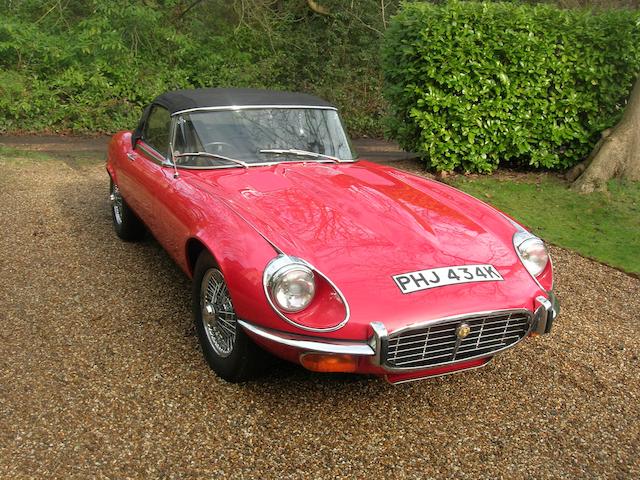 1972 Jaguar E-Type Series III V12 Roadster