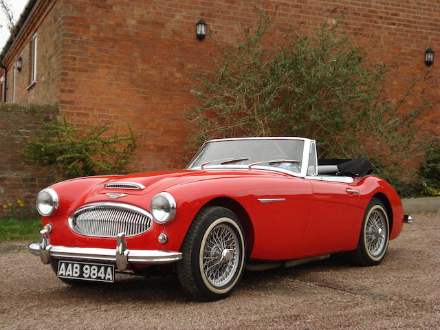 1963 Austin-Healey 3000 MkIIA Convertible