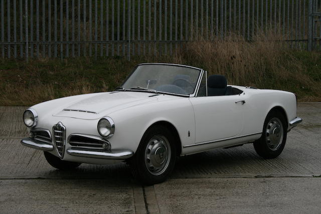 1963 Alfa Romeo Giulia 1600 Spider