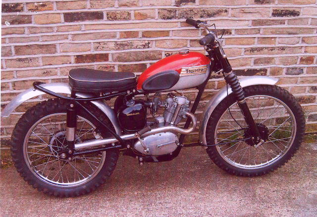 1962 Triumph 199cc Tiger Cub Scrambler