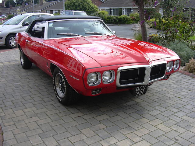 1969 Pontiac Firebird Convertible