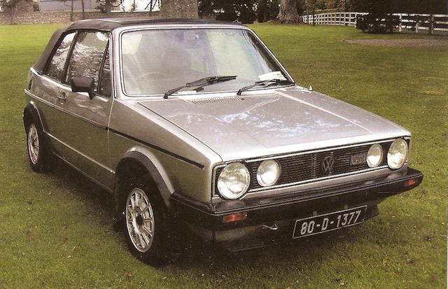 1980 Volkswagen Golf GTI Cabriolet