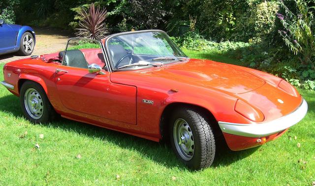 1971 Lotus Elan S4 Drophead Coupé