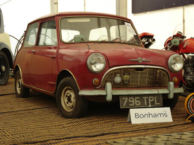 1961 Morris Mini Minor De Luxe Saloon