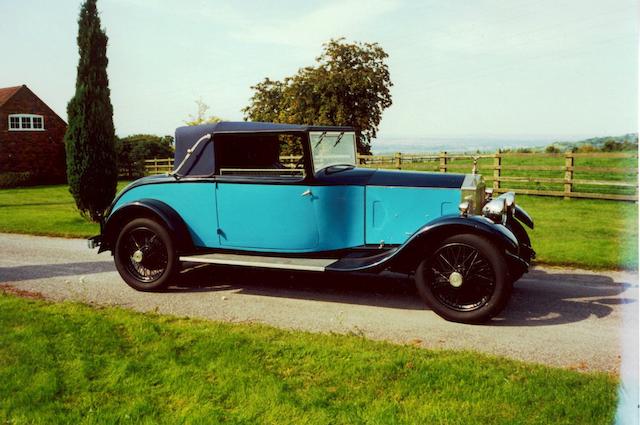 1926 Rolls-Royce 20hp Doctor's Coupé with Dickey