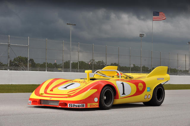 1972-73 Porsche 917 Interserie Spyder née 1970 Gulf-JWA Le Mans 917K Coupe