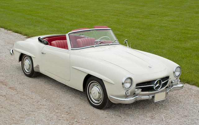 1960 Mercedes-Benz 190SL Roadster with hard top
