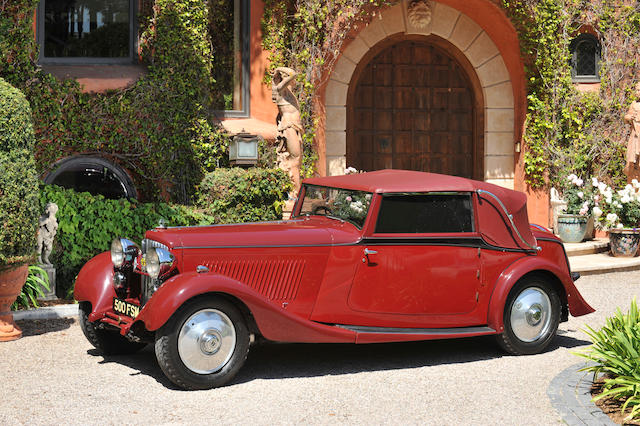 1934 Bentley 3½ Liter Drophead Coupé