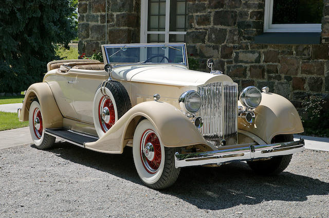 1934 Packard 1101 Standard Eight Coupe Roadster